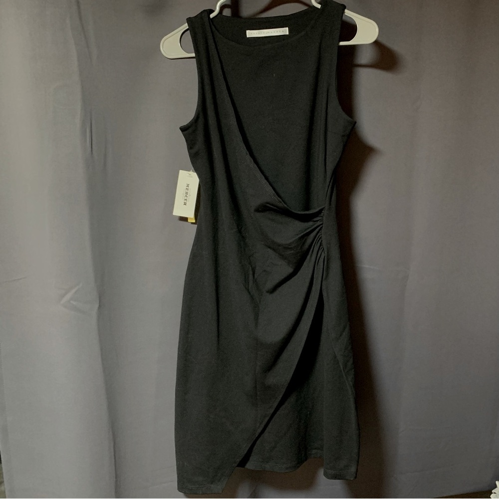 MERCER DIXON DRESS :: elegant black dress :: simple